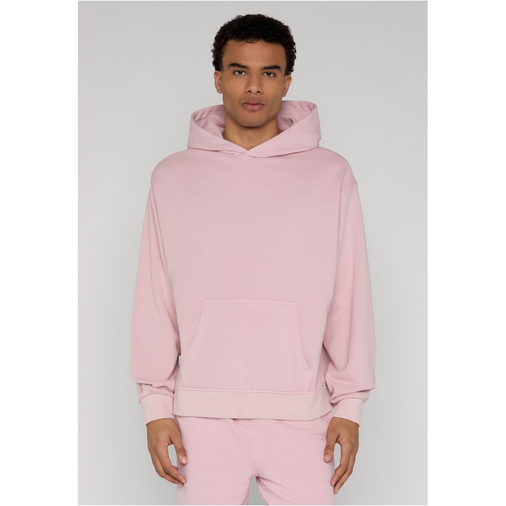 Urban Classics - Heavy Washed Boxy Hoodie - Pink